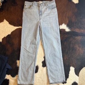 Abercrombie & Fitch The 90’s Straight Ultra High Rise